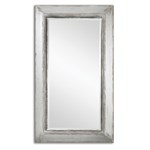 13881  Lucanus Oversized Silver Mirror Oversized Mirror